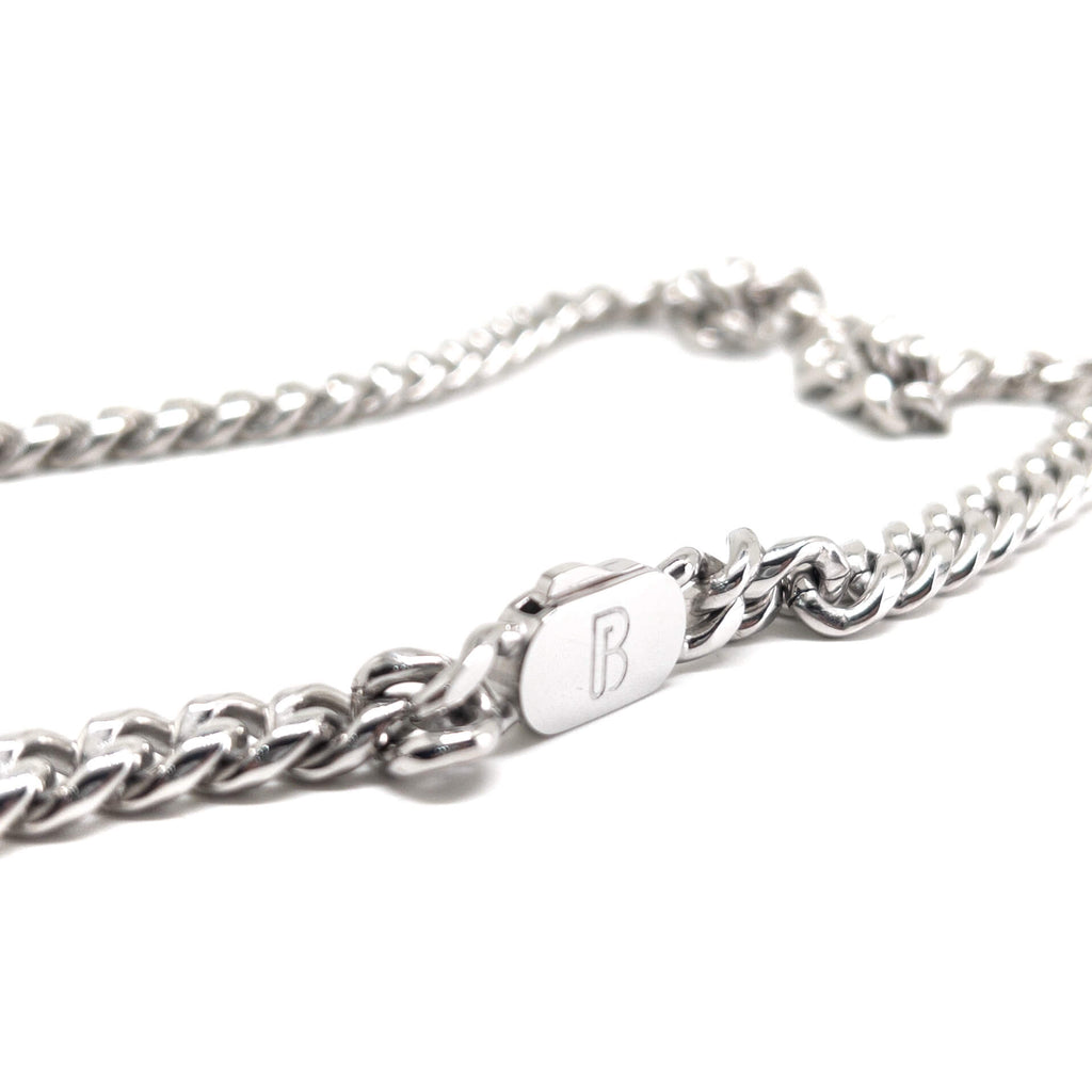 Cuban Chain Necklace – Silver