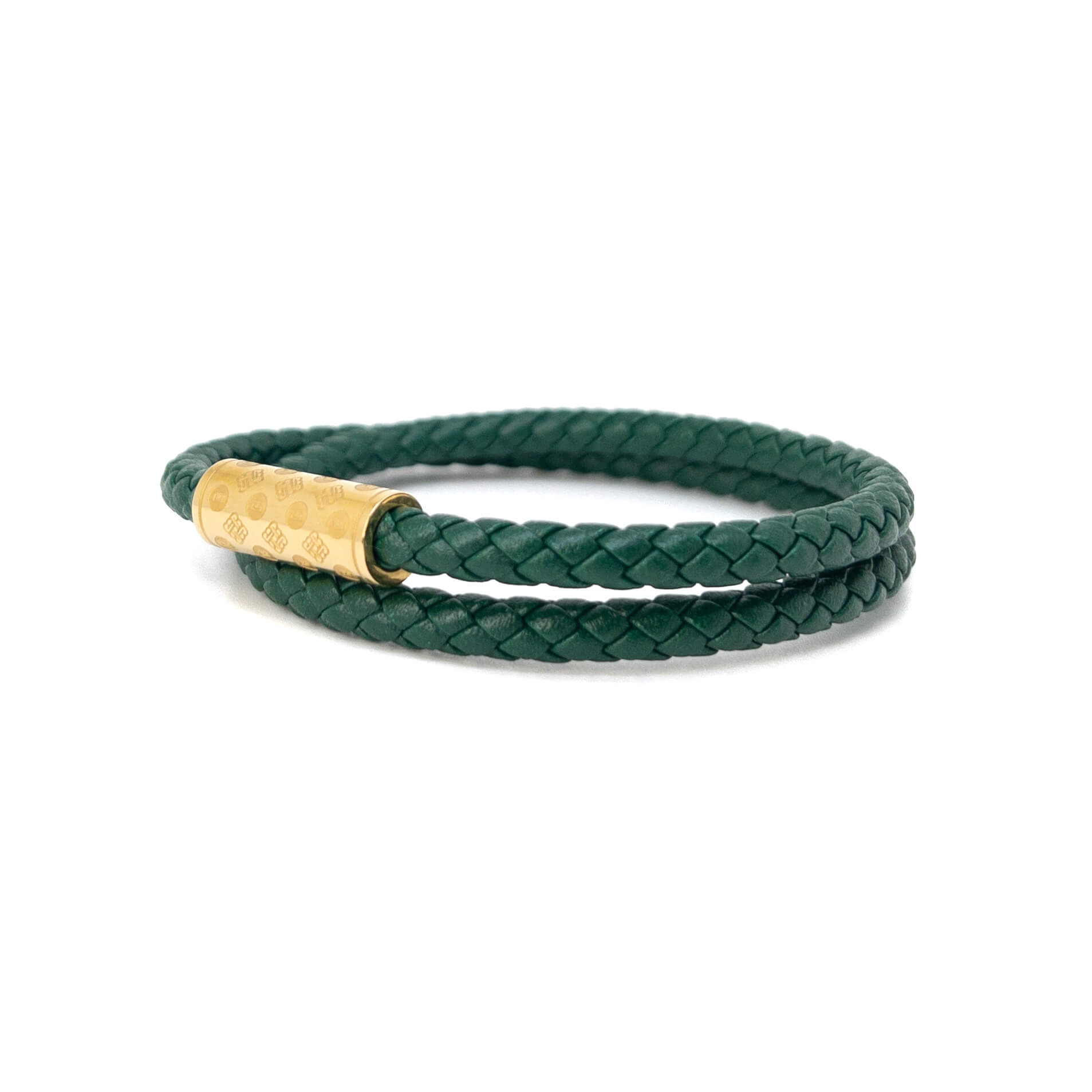Green Duo Monogram – Gold