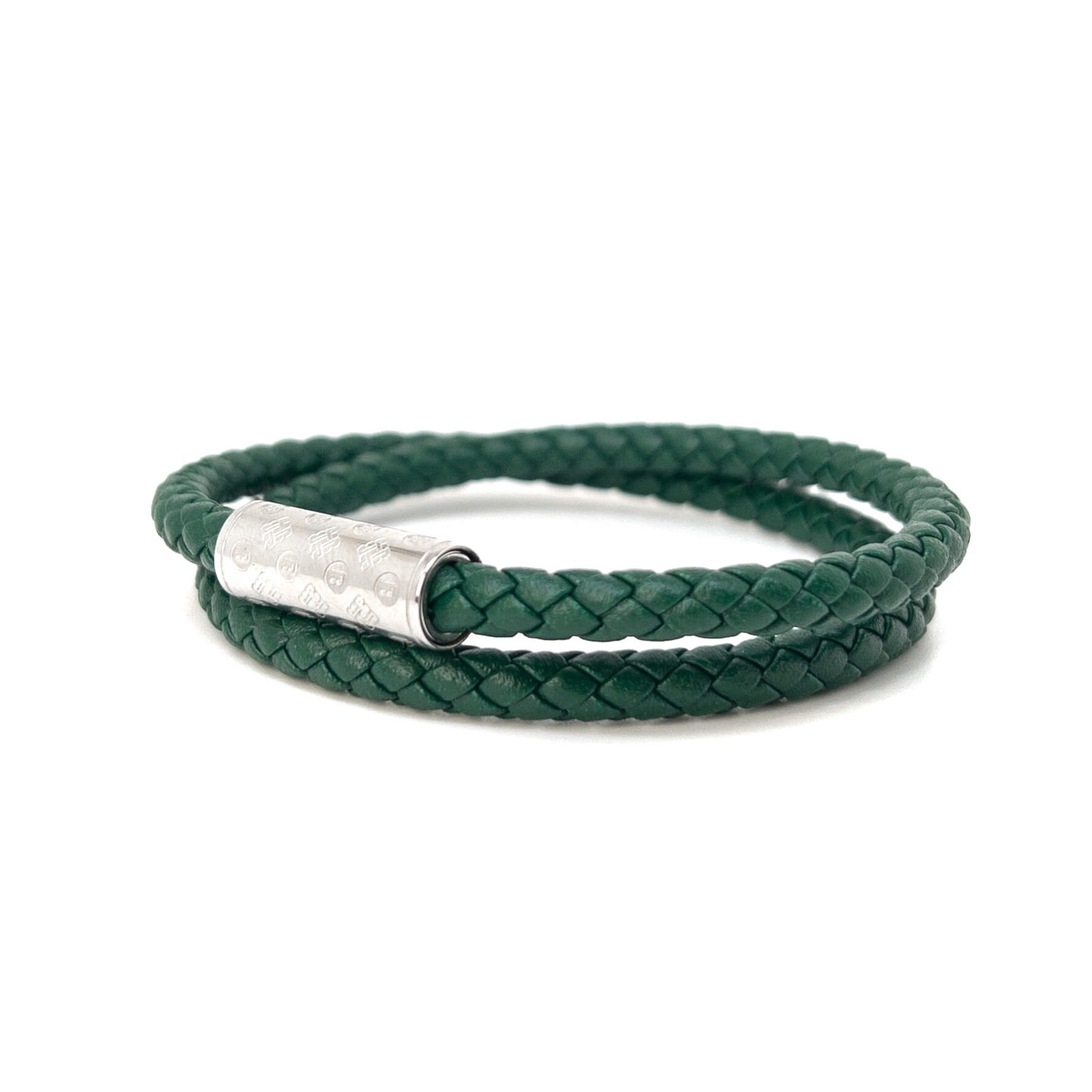 Green Duo Monogram – Silver