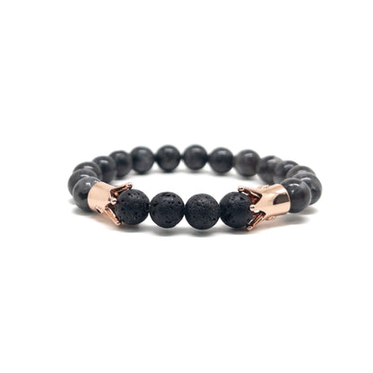 The Rose Gold Plated Double King bracelet