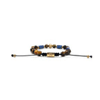 Tiger Eye Lapis Bracelet