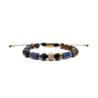 Tiger Eye Lapis Bracelet