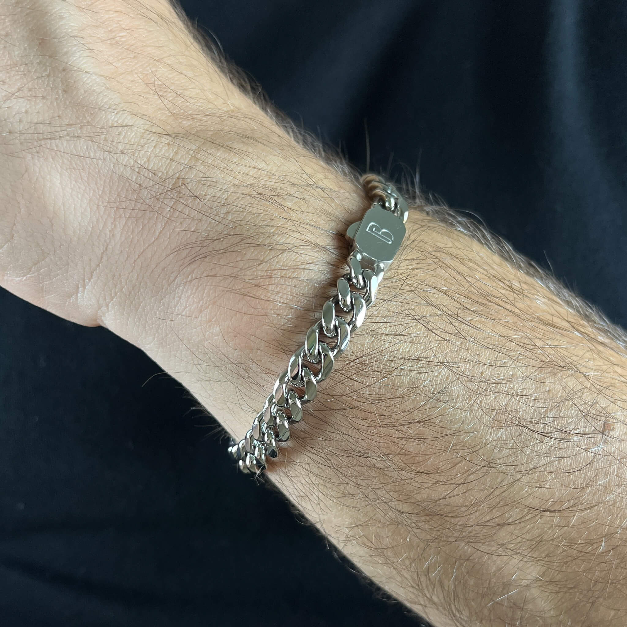 Cuban Chain – Silver Secondary image