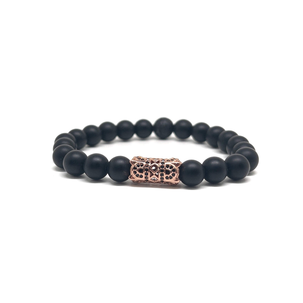 Hollow Onyx – Rose Gold