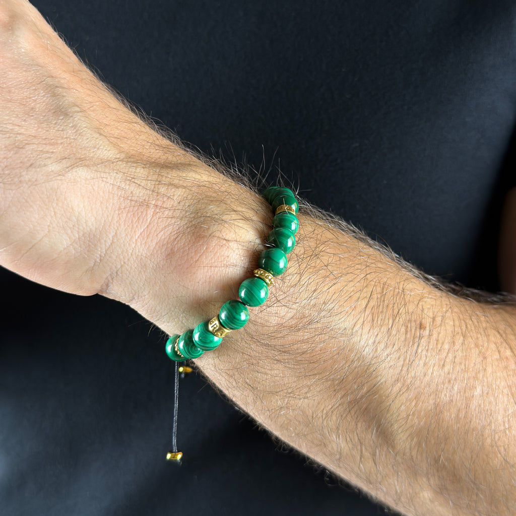 Malachite Signature - Gold