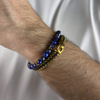 Woven Lapis Lazuli Stack