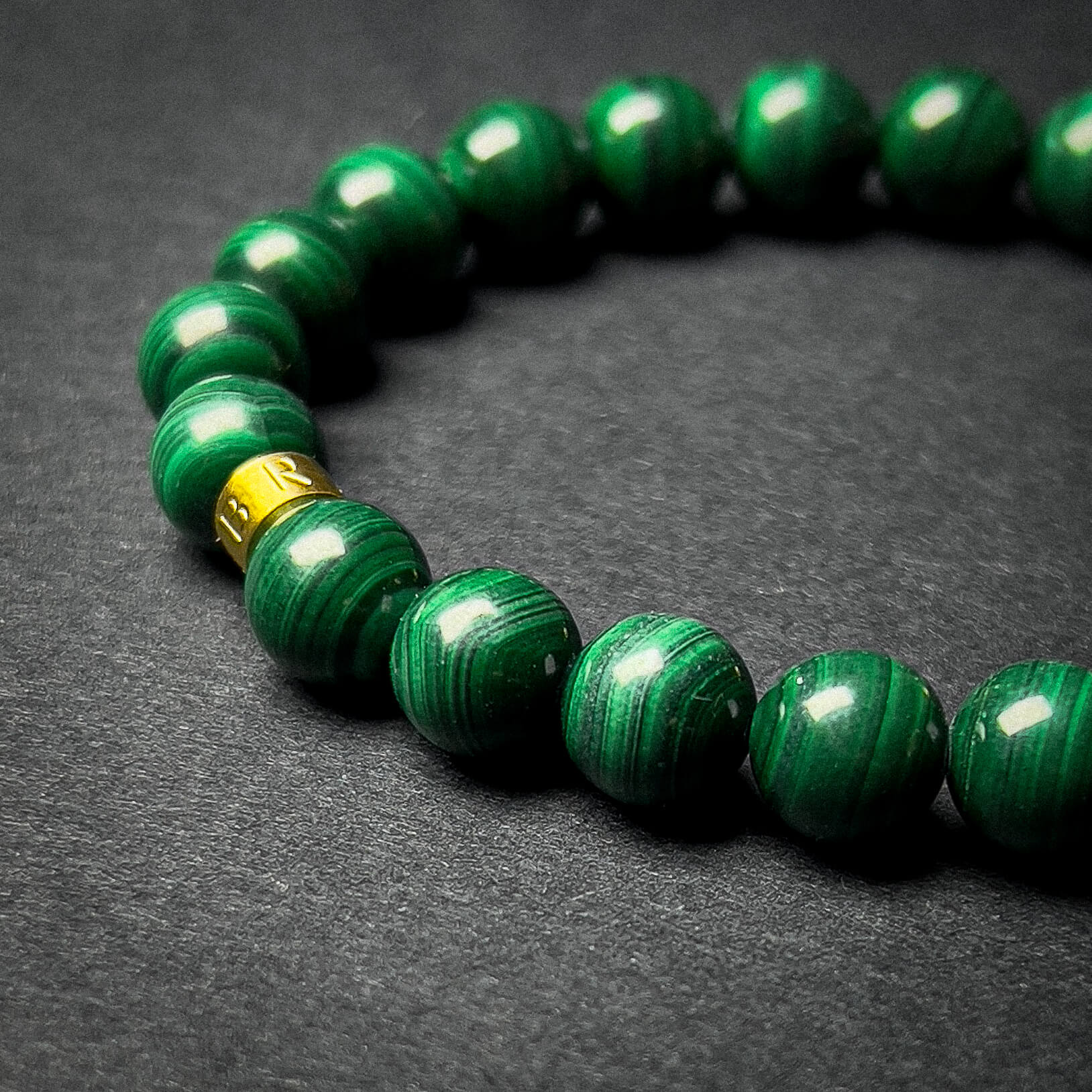 Malachite Signature – Gold