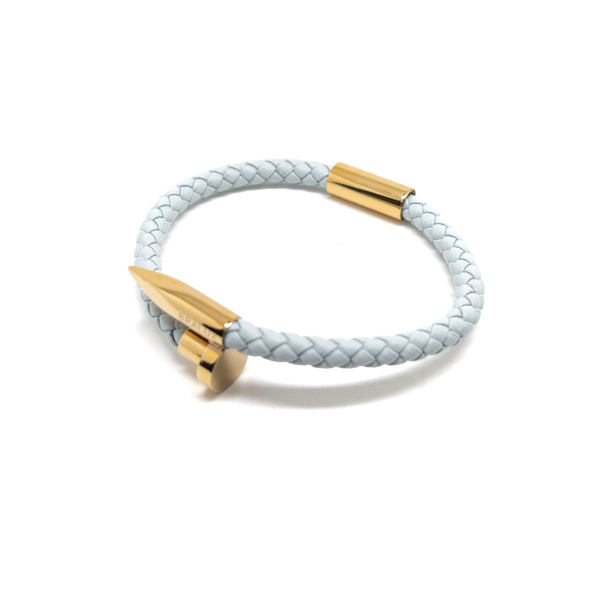 Baby Blue Nail – Gold