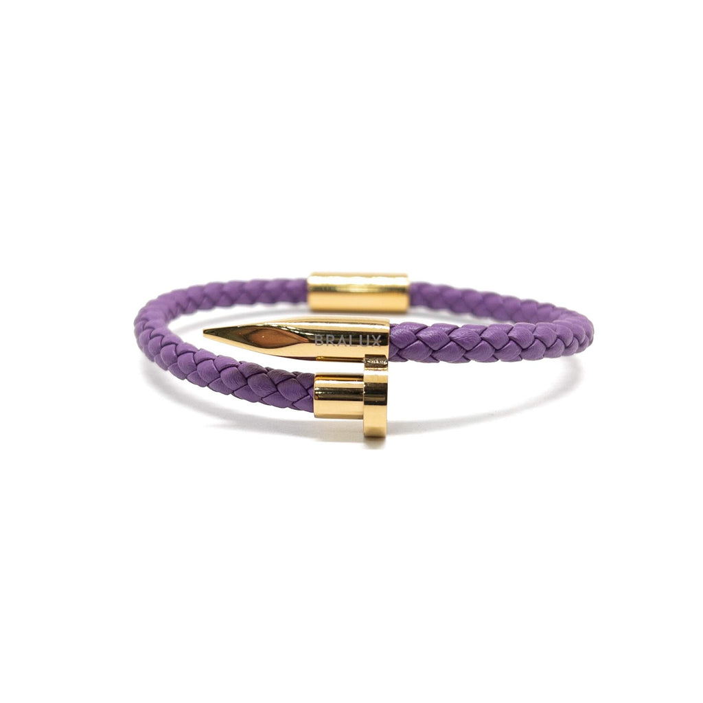 Purple Nail – Gold