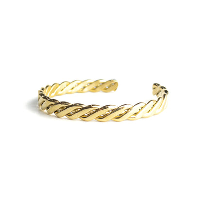 The Twisted Cuban Bangle