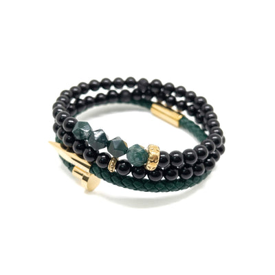 The Green Nail and Obsidian Stack