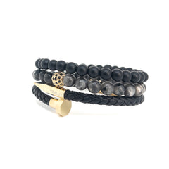 The Gold Plated Nail Stack