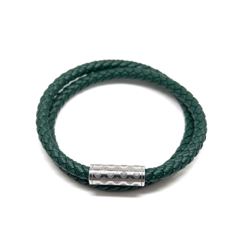 Green Duo Monogram – Silver