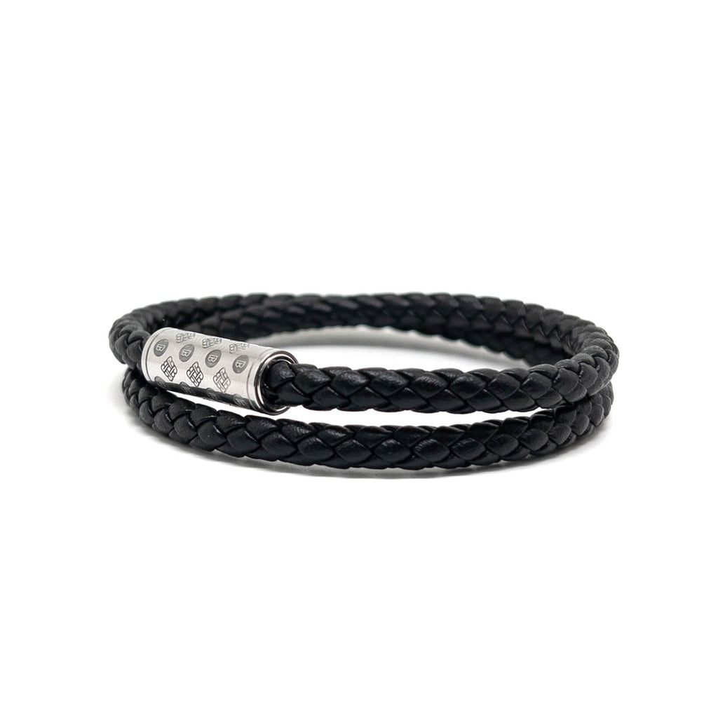 Black Duo Monogram – Silver