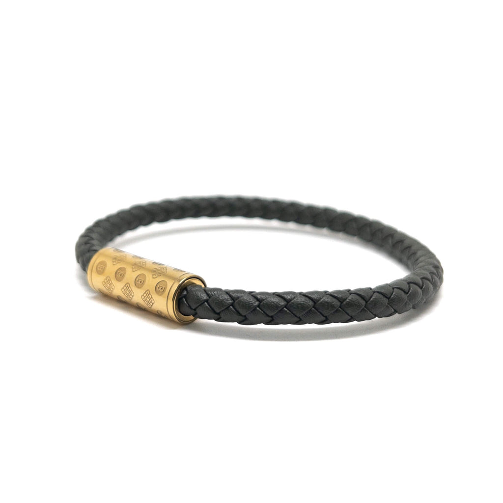 Army Green Single Monogram – Gold