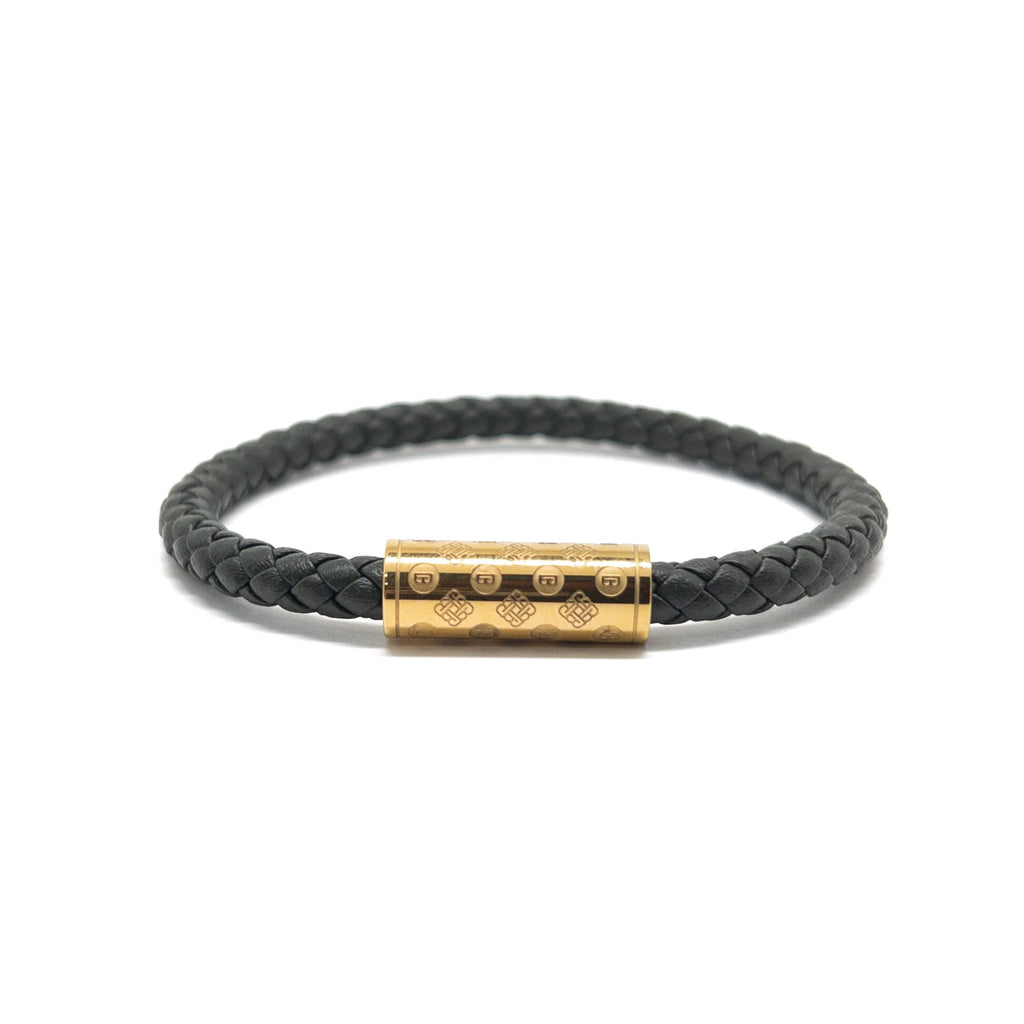 Army Green Single Monogram – Gold