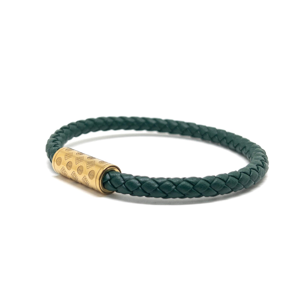 Green Single Monogram – Gold