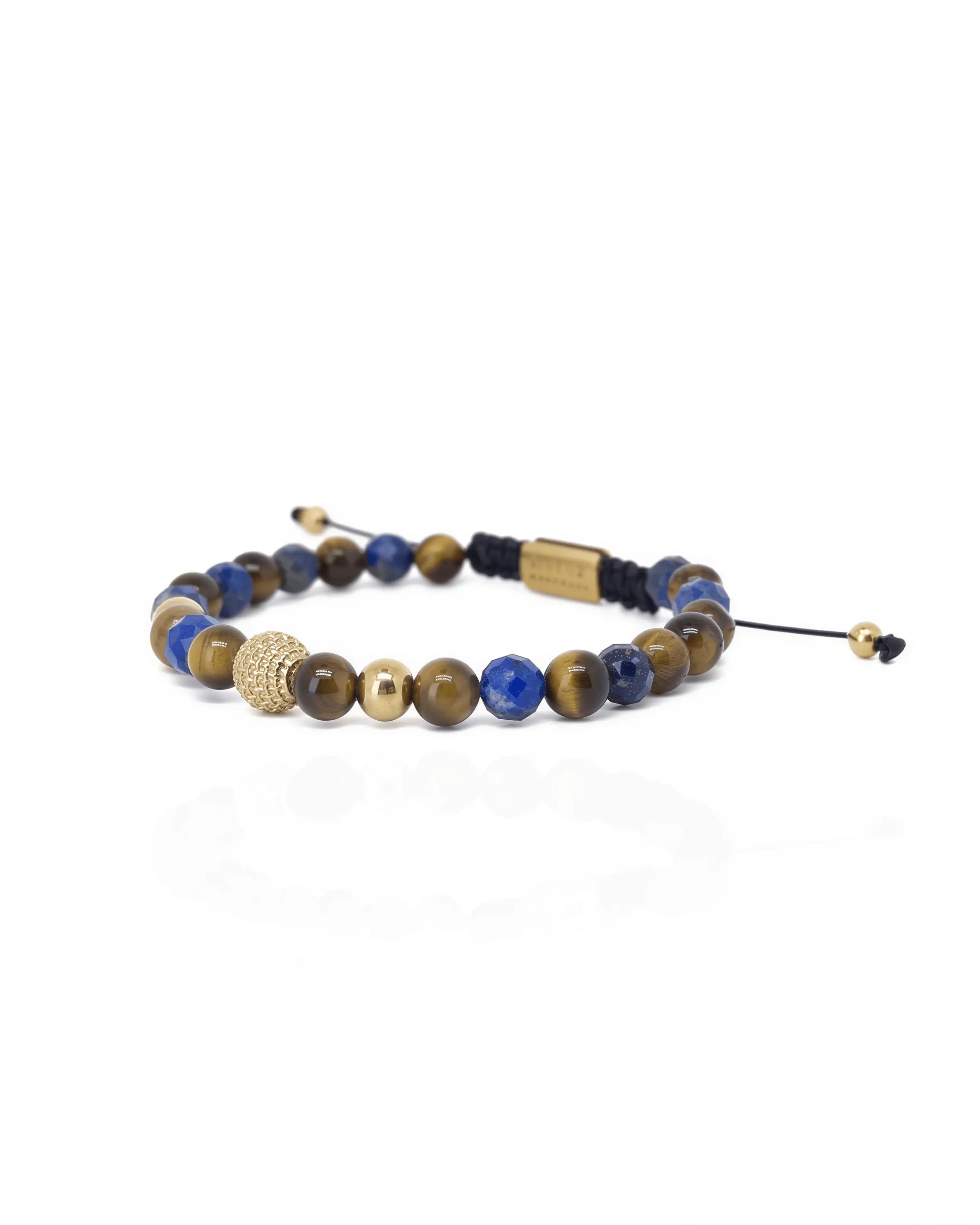 Lapis Lazuli Tiger Eye Thread Bracelet