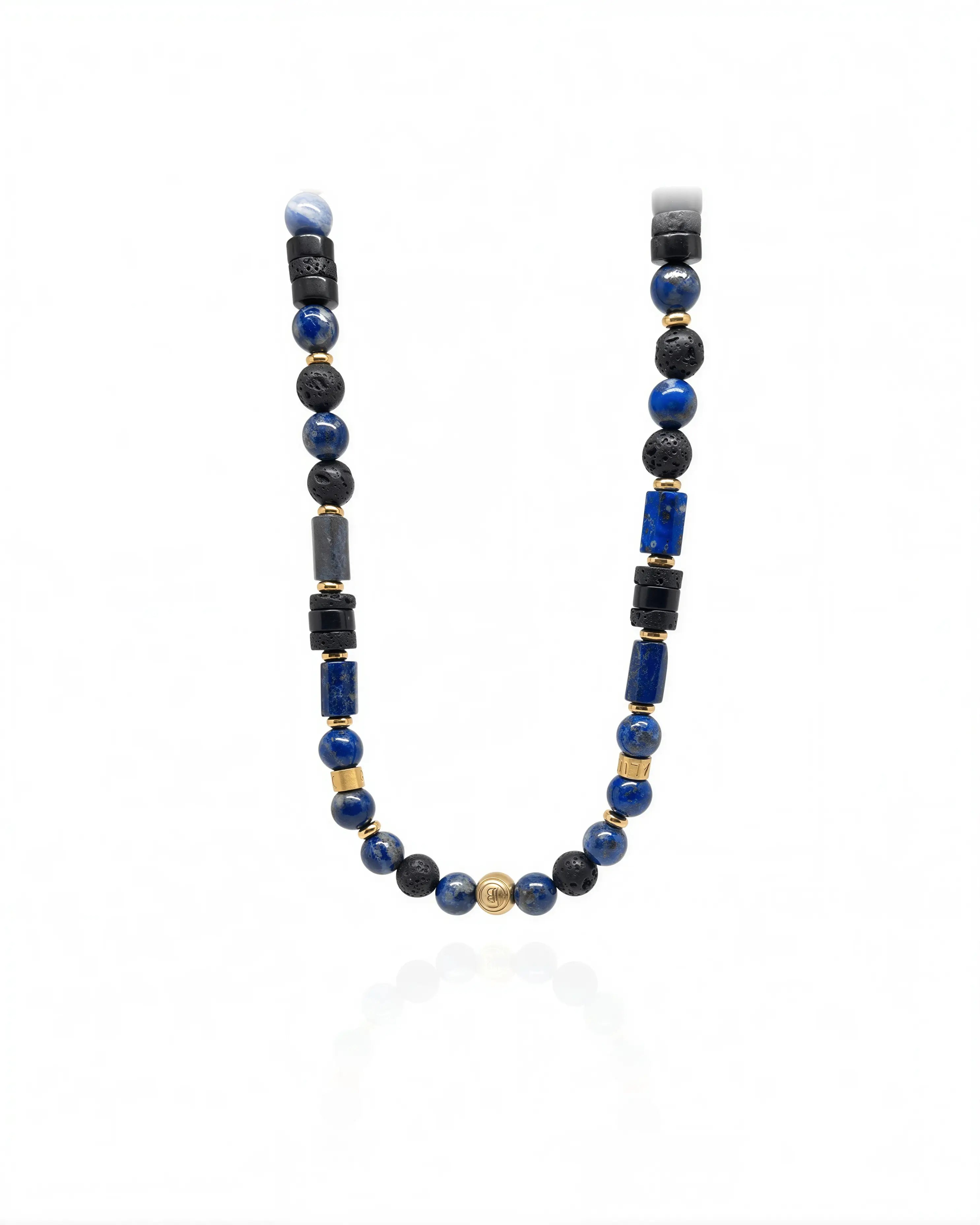 Lapis Lazuli Volcanic Necklace