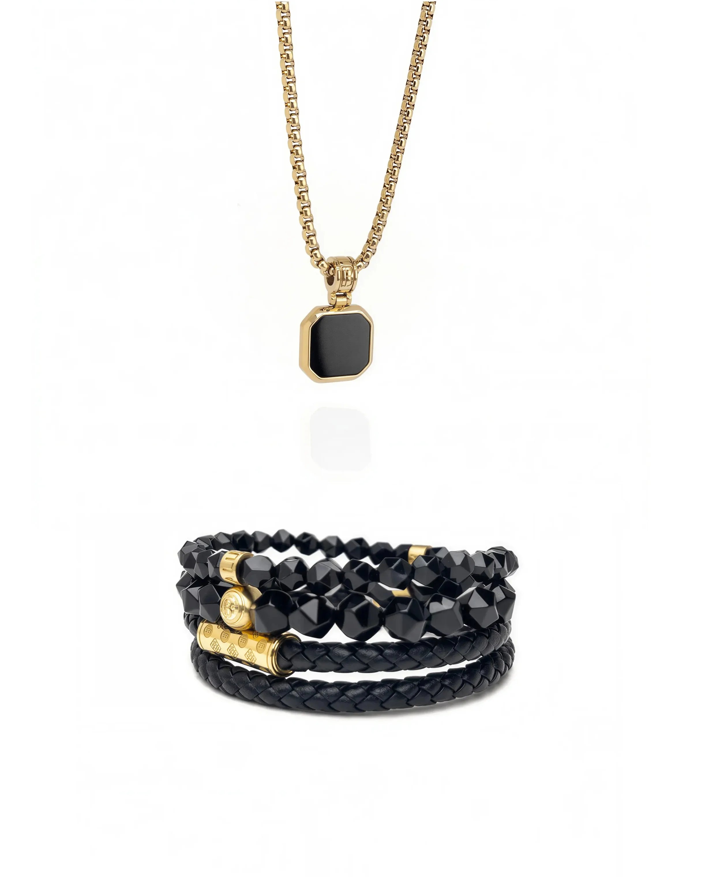 Ensemble monogramme - or