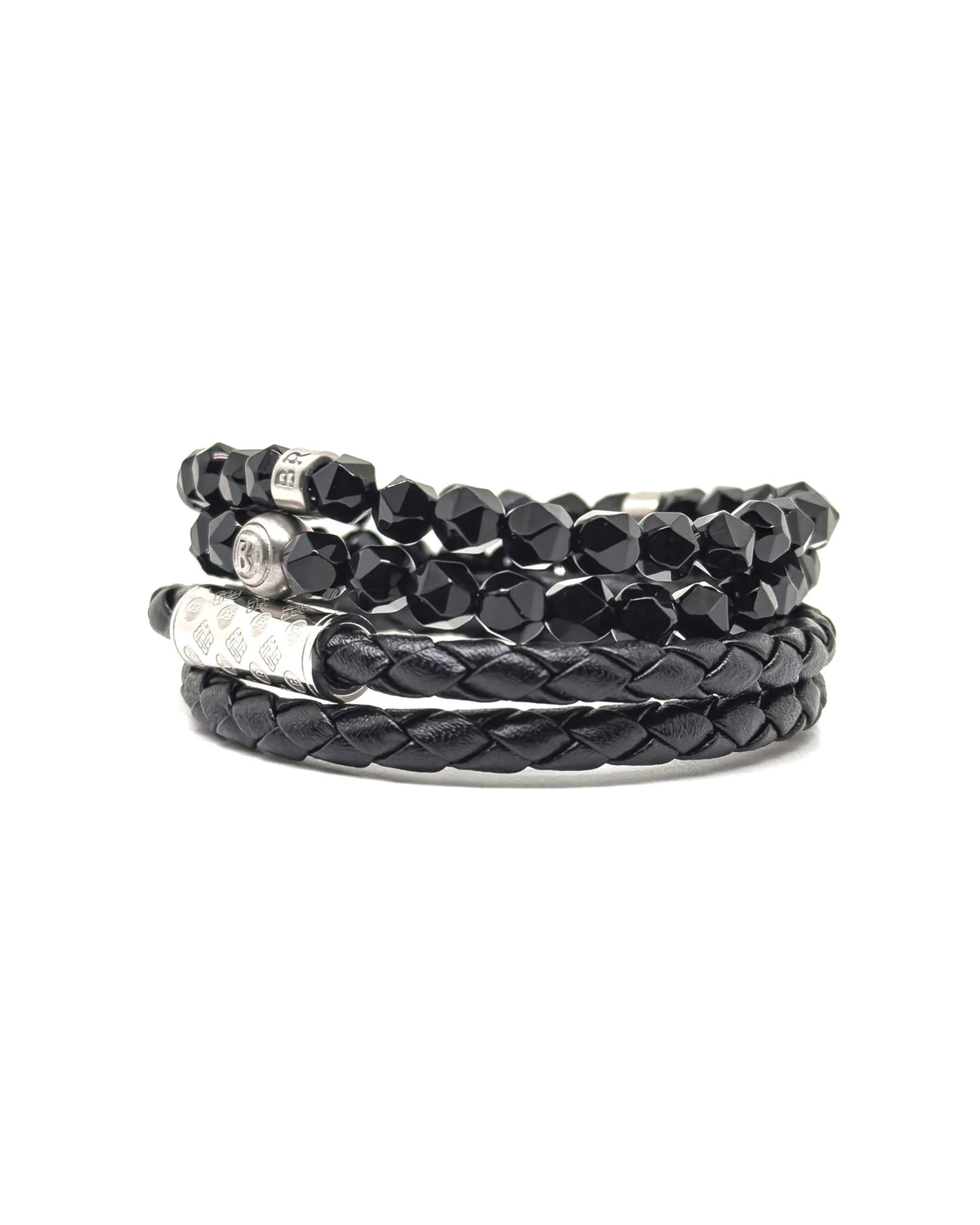 Black Monogram Stack