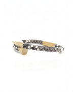 Nail PYT Leather Bracelet