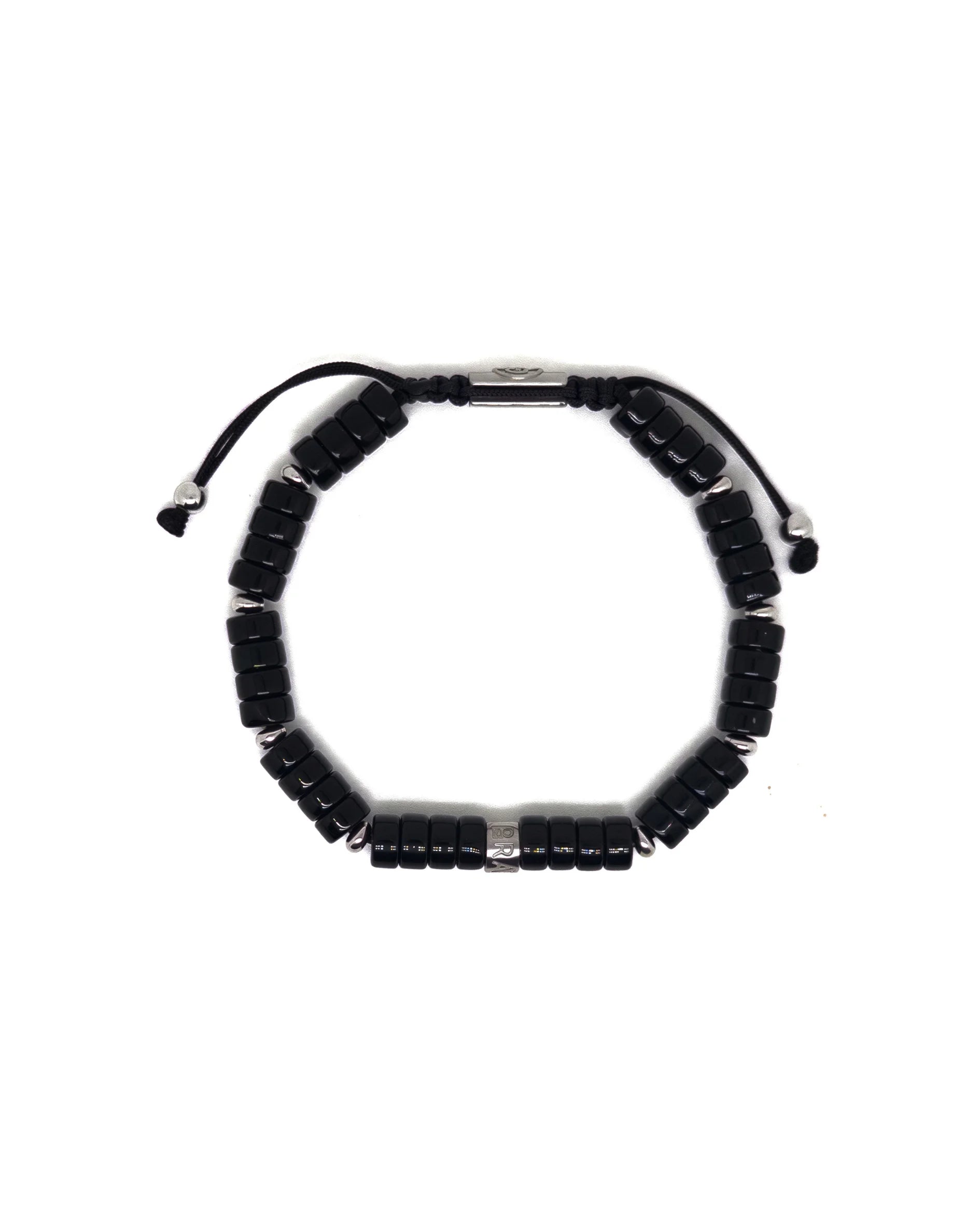 Heishi Obsidian
