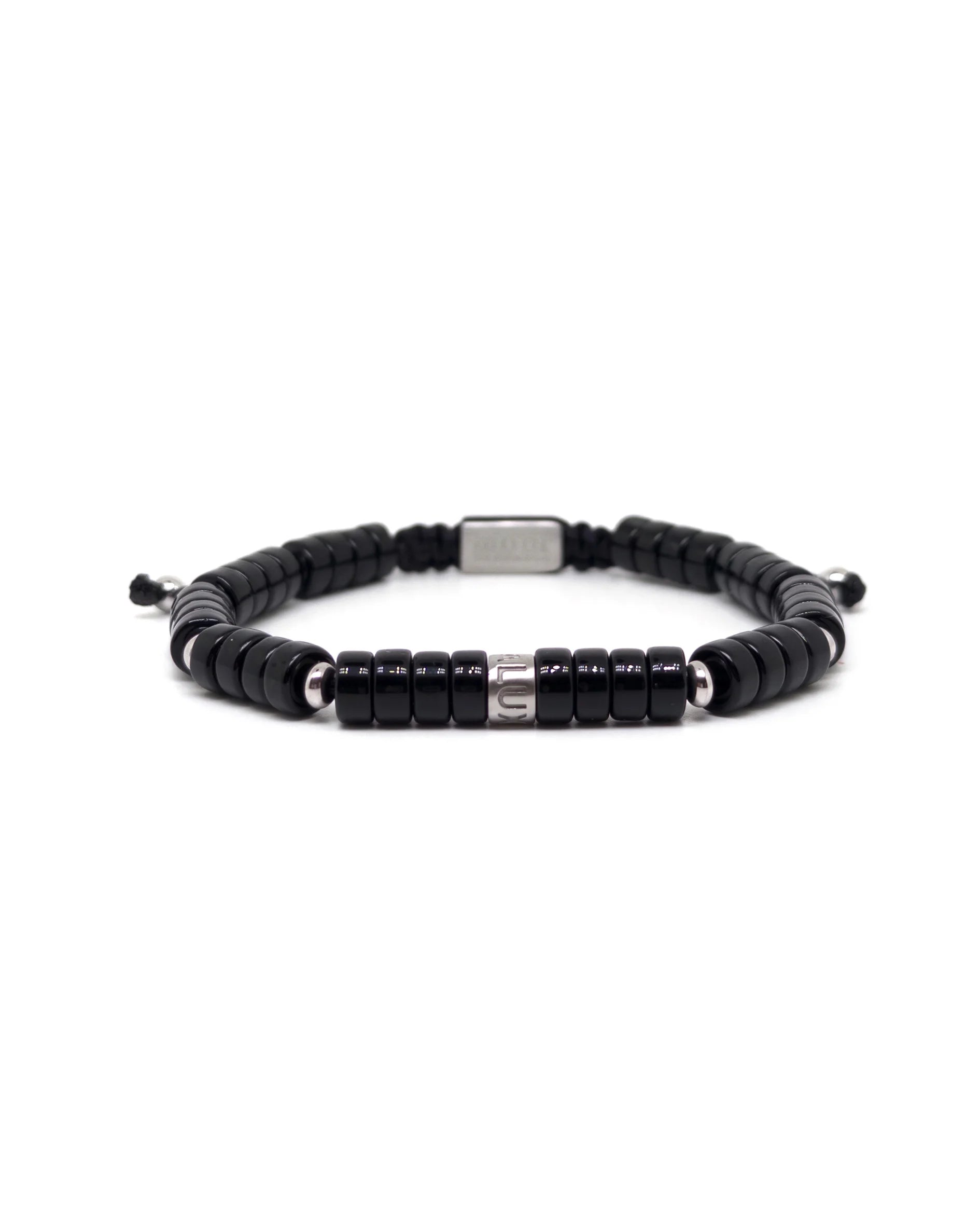Heishi Obsidian