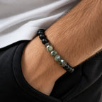 Onyx agate verte