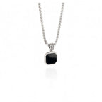 Onyx Square Necklace
