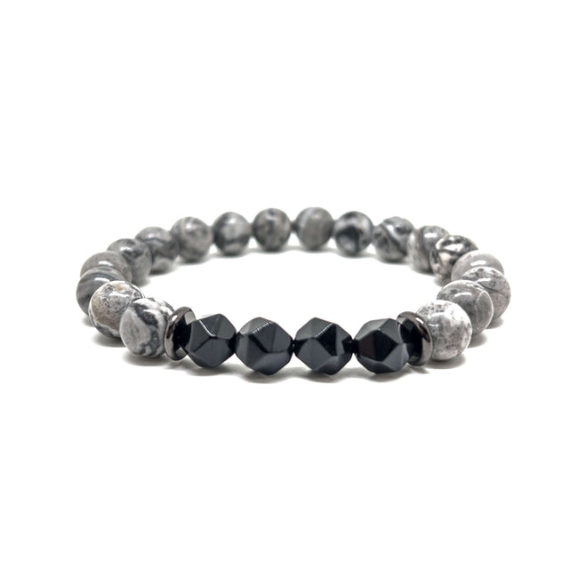 Grey Jasper Agate Bracelet Main image