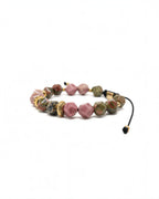 Rhodonite Unakite Thread Bracelet
