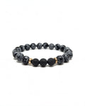 Snowflake Jasper Disco Ball Stack