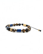 Tiger Eye Lapis Bracelet