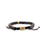Heishi Lapis and Tiger eye