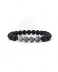 Volcanic Grey Jasper Bracelet