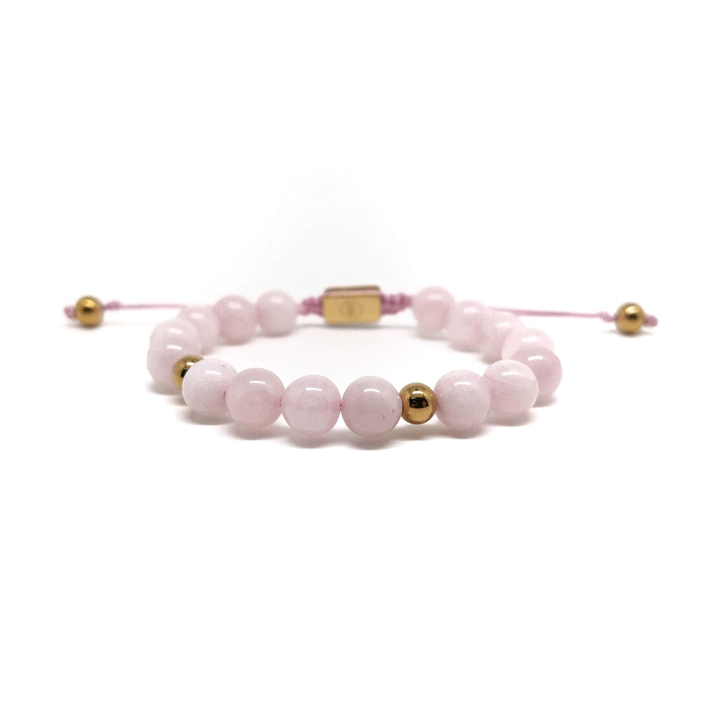 The Full Pink Rose Quartz Bracelet