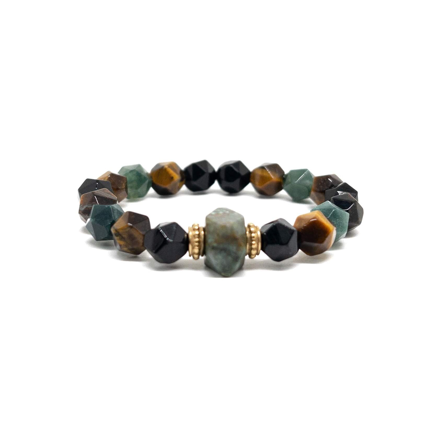 The Full Stone and African turquoise Bracelet