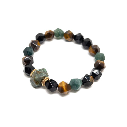 The Full Stone and African turquoise Bracelet