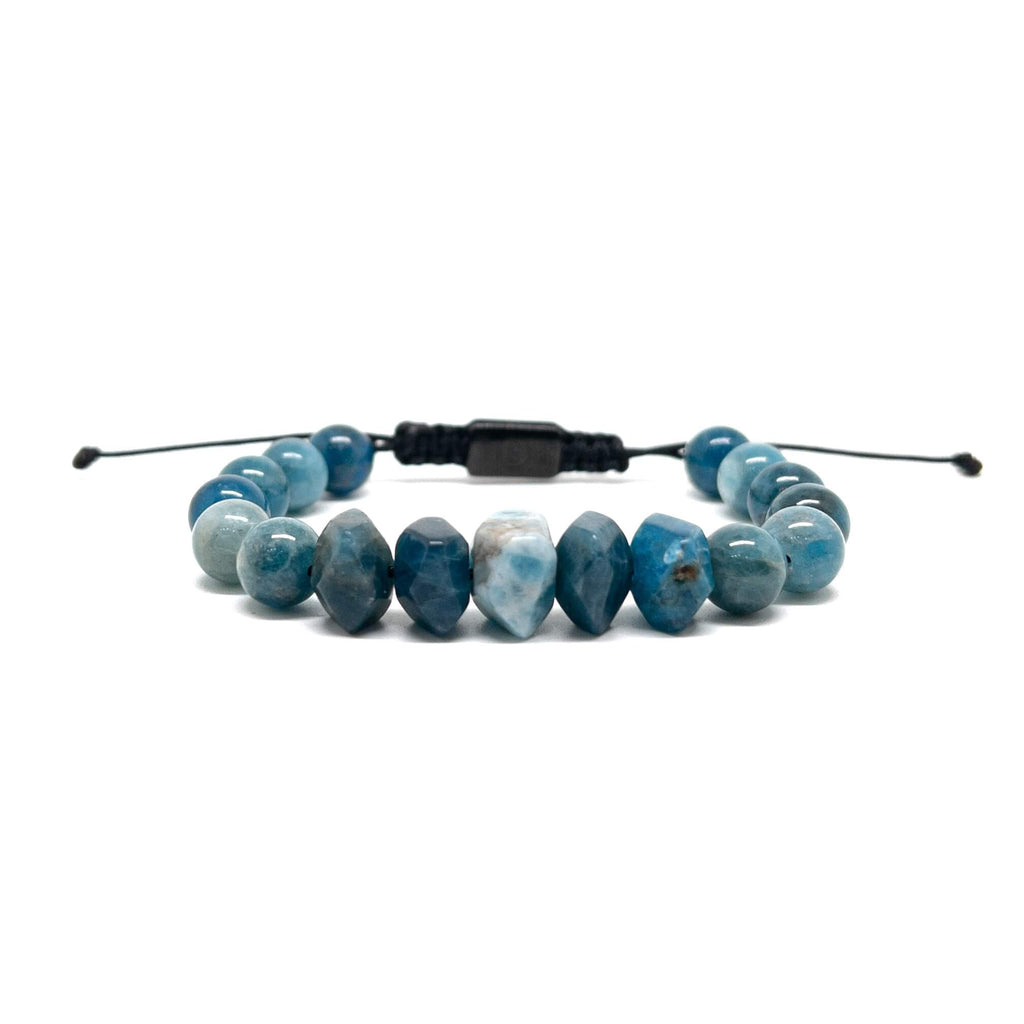 Blue Apatite Thread Bracelet