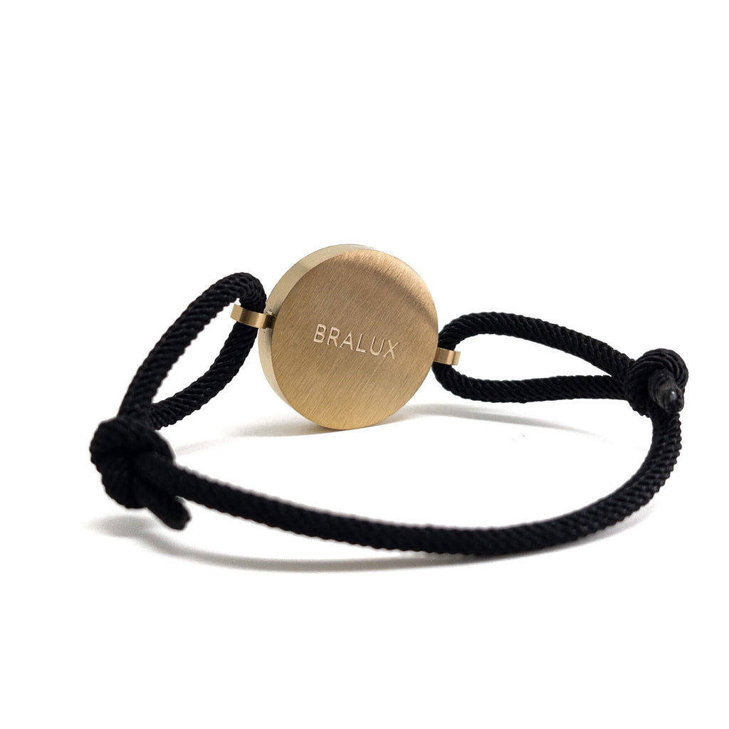 Circle Onyx Bracelet – Gold