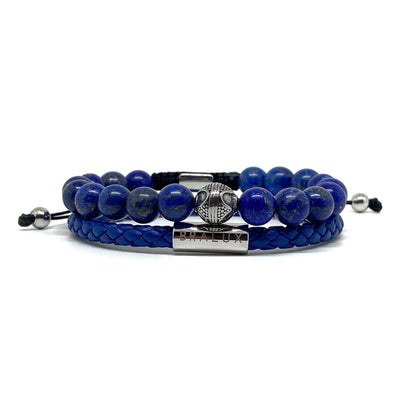 The Lapis Lazuli Or Volcanic CYL Leather Stack