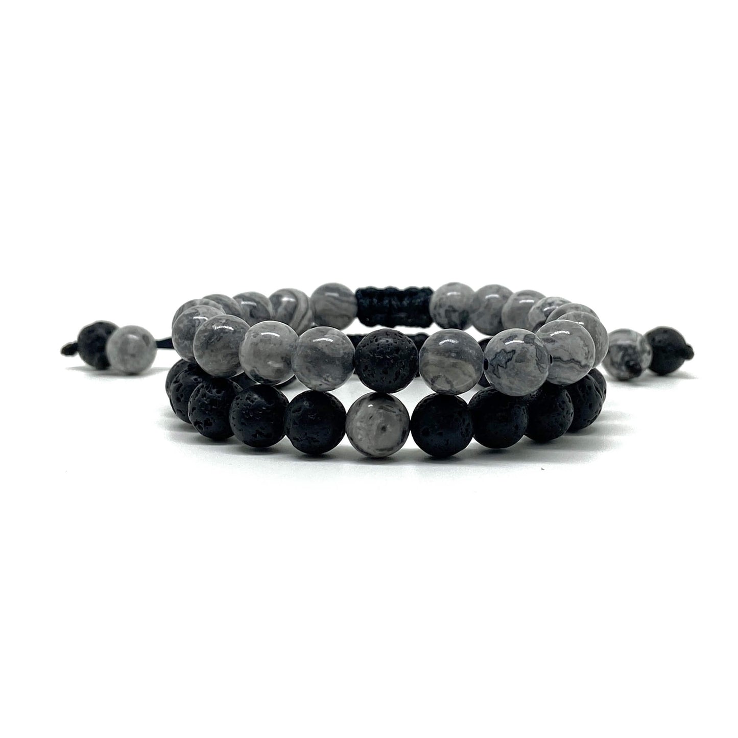 The Black and Grey Bracelet Thread Edition