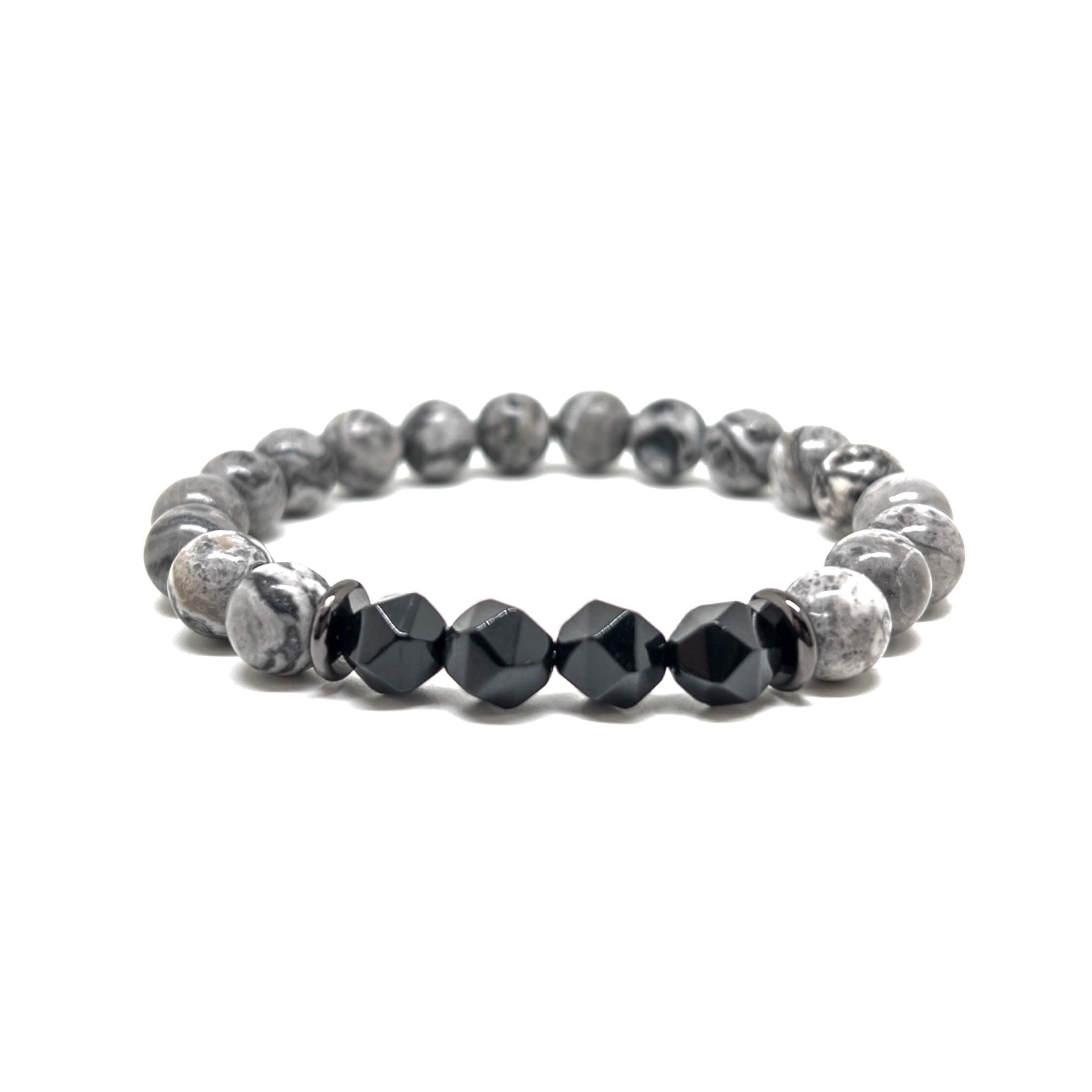 Grey Jasper Agate Bracelet Main image