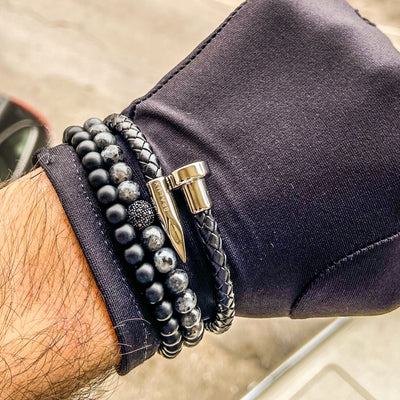 The Nail Leather Stack